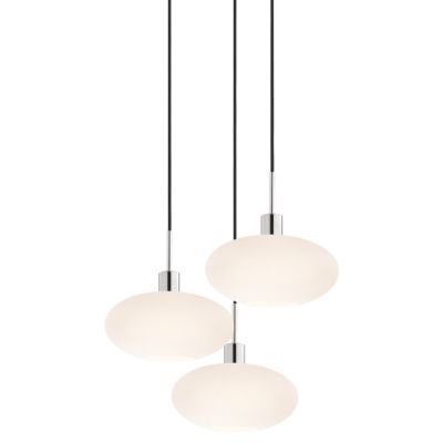Glass Pendants - Oval Multi-Light by Sonneman Lighting - Starlight Lighting USA and Canada